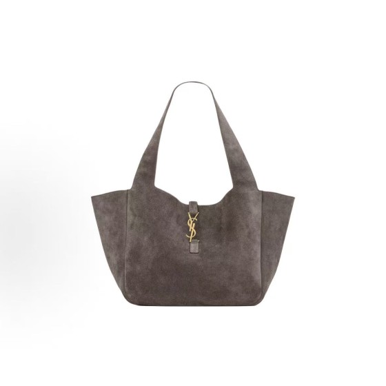 SAINT LAURENT YSL Le 5 A 7 BEA copper metal accessories Tote bag Tote bag Shopping bag Handbag Handbag Women\'s style grey